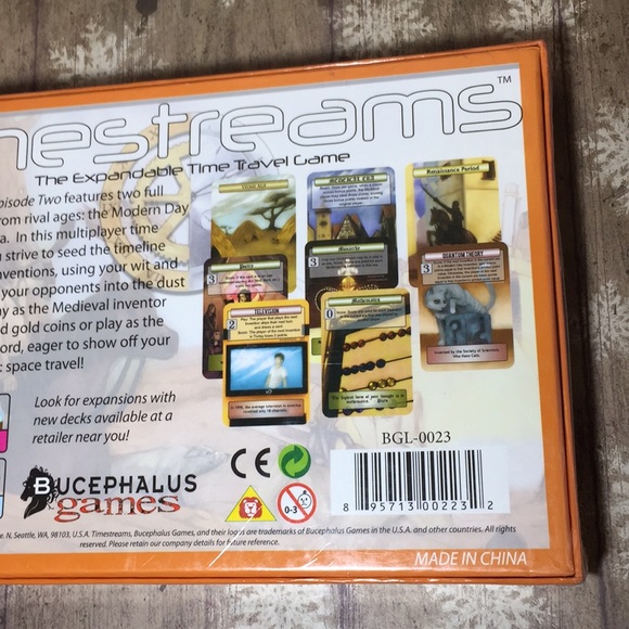 Timestreams Medieval Versus Modern Day Card Game - Picture 12 of 12